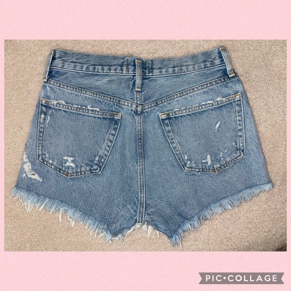Agolde Parker Vintage Cut Off Short Swampmeet - Picture 5 of 11